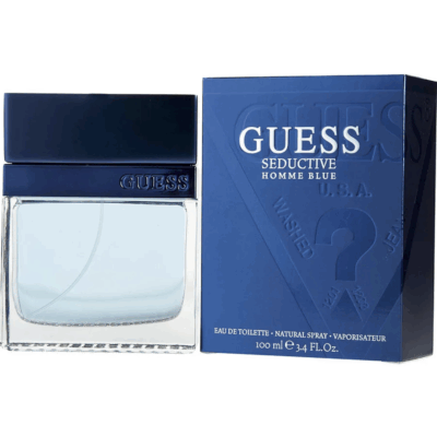 Guess Seductive Homme Blue Men Eau De Toilette Spray 3.4 oz